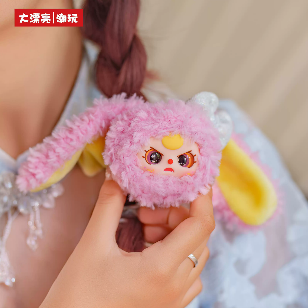 Baby Three Flower Hair Rope Scrunchie Plush Series Blind Box