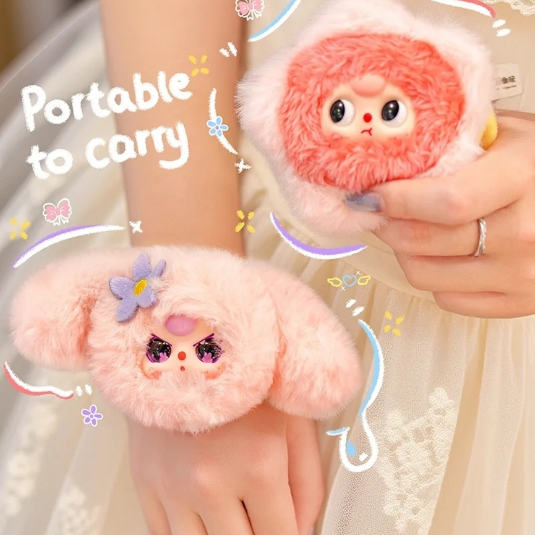 Baby Three Flower Hair Rope Scrunchie Plush Series Blind Box