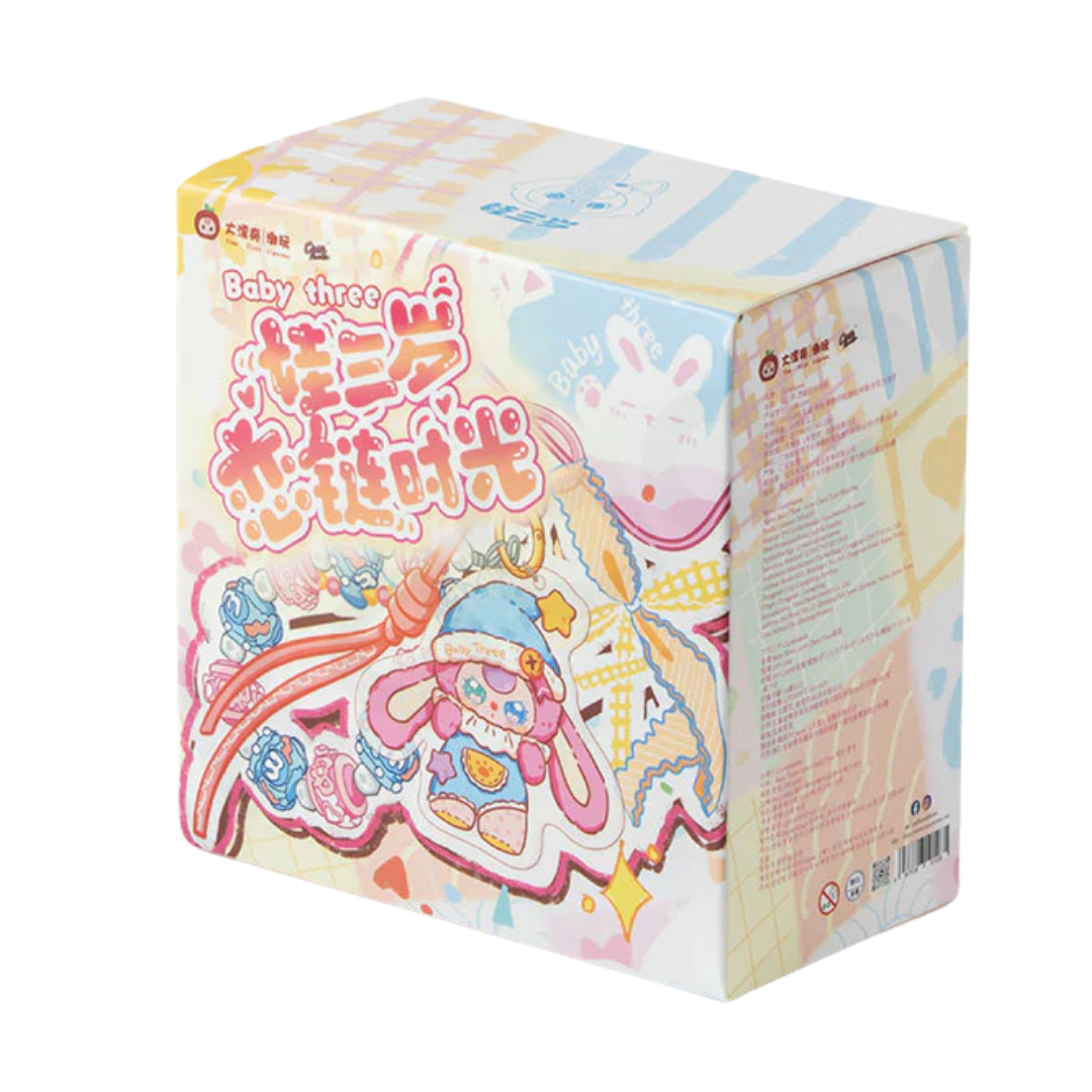 Baby Three Love Chain Time Keychain Series Blind Box