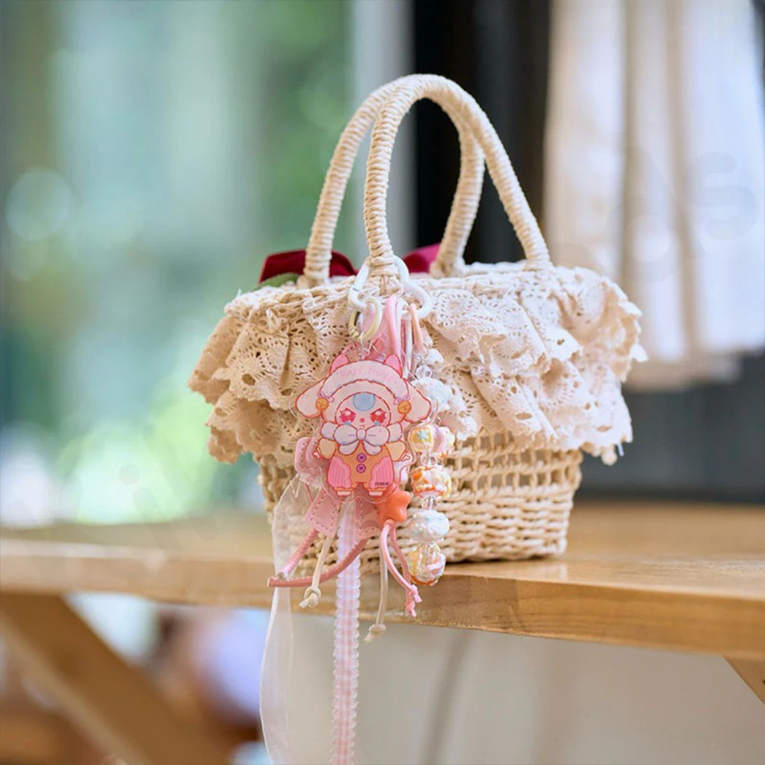 Baby Three Love Chain Time Keychain Series Blind Box