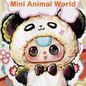 Baby Three Mini Animal World Plush Blind Box