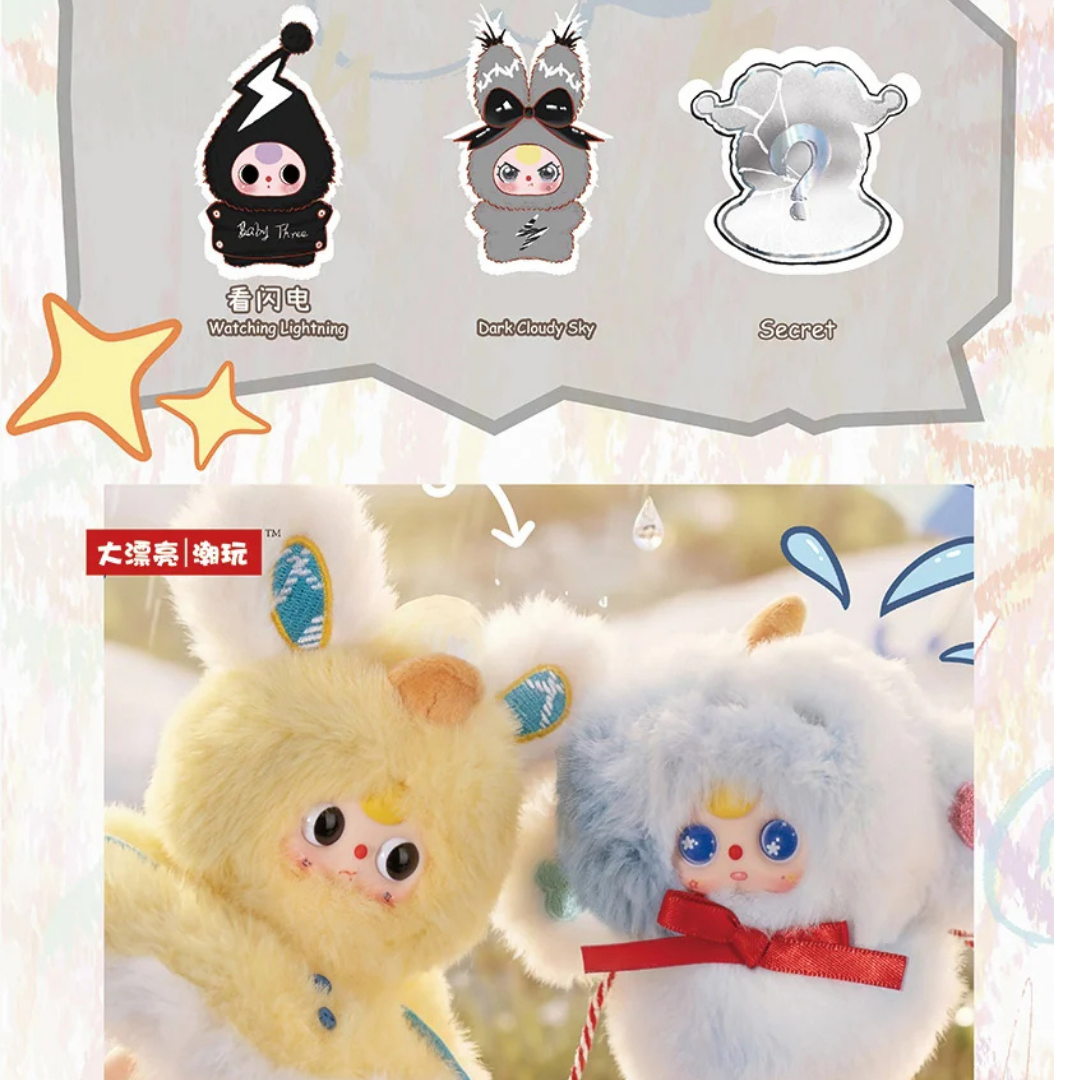 Baby Three Plush Finger Puppet Series Blind Box