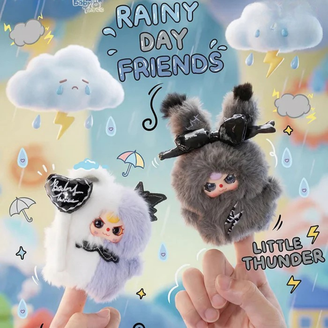 Baby Three Plush Finger Puppet Series Blind Box