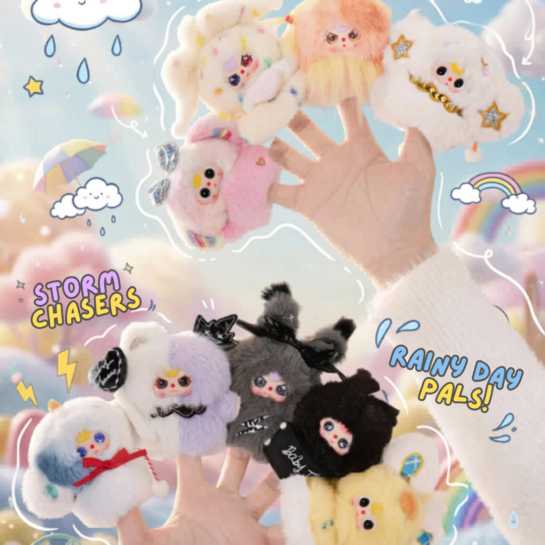 Baby Three Plush Finger Puppet Series Blind Box