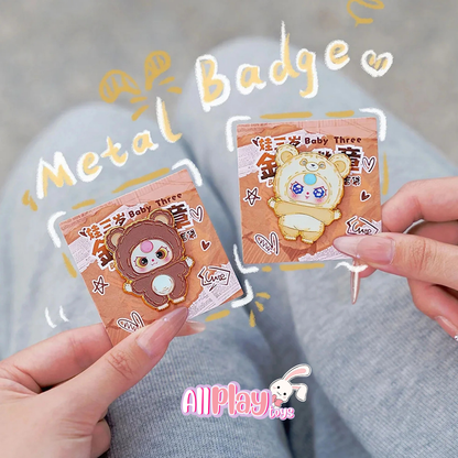 Baby Three Badge Of Metal Series Blind Bag