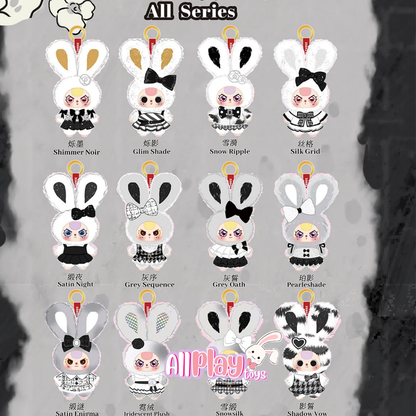 Baby Three Absolute Black White Plush Series Blind Box