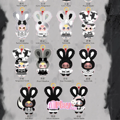 Baby Three Absolute Black White Plush Series Blind Box
