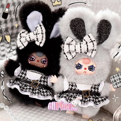 Baby Three Absolute Black White Plush Series Blind Box