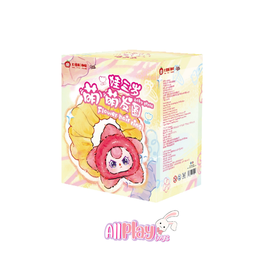 Baby Three Flower Hair Rope Scrunchie Plush Series Blind Box
