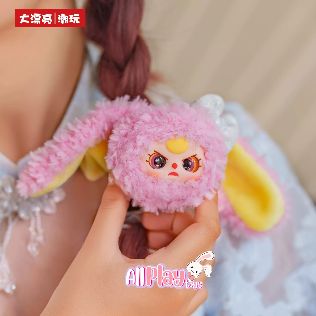 Baby Three Flower Hair Rope Scrunchie Plush Series Blind Box Case