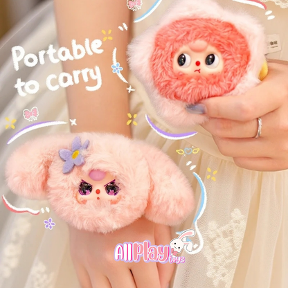 Baby Three Flower Hair Rope Scrunchie Plush Series Blind Box Case