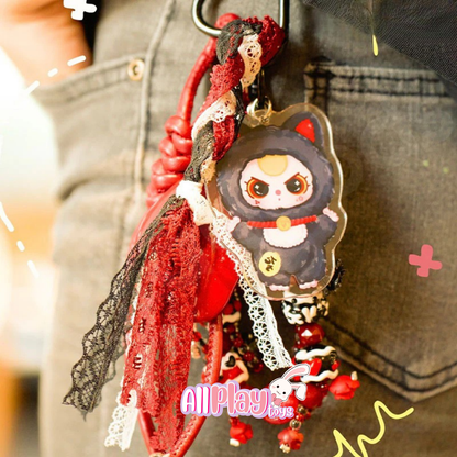 Baby Three Love Chain Time Keychain Series Blind Box Case