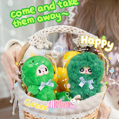 Baby Three Mini Animal World Plush Blind Box Case