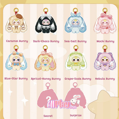 Baby Three Pocket Bunny Treasure Plush