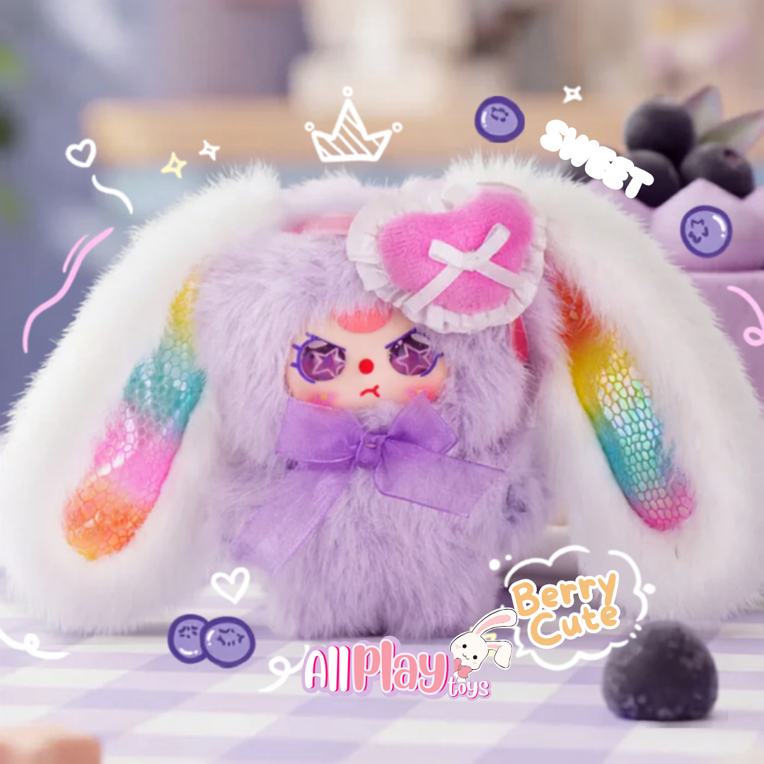 Baby Three Pocket Bunny Treasure Plush