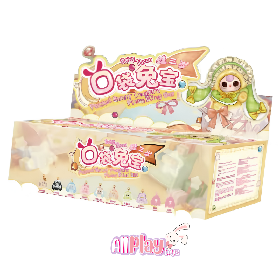 Baby Three Pocket Bunny Treasure Plush Blind Box Case