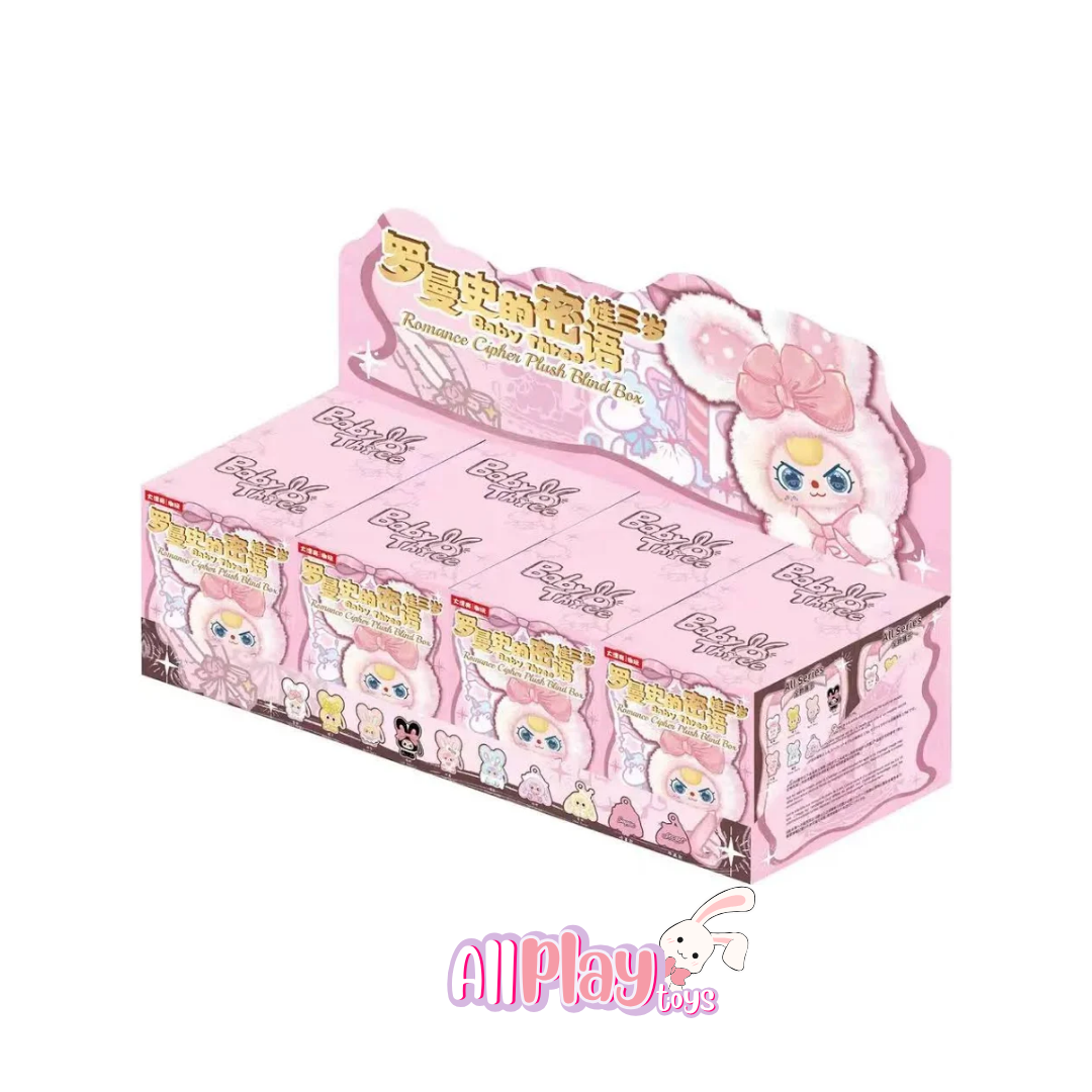 Baby Three Romance Cipher Plush Series Blind Box Case
