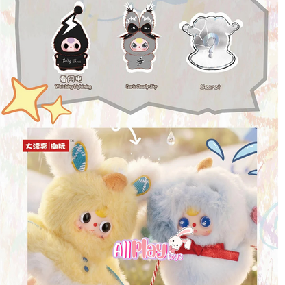 Baby Three Plush Finger Puppet Series Blind Box Case